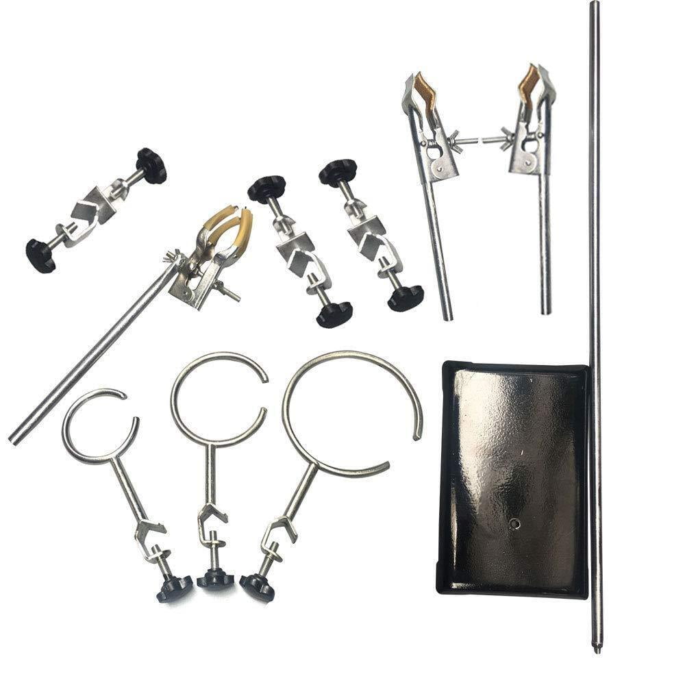 Chemistry Laboratory Stand Set with Support stand Condenser Clamp