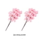 thumbnail image 3 of Ramo de seda de flor de cerezo artificial Cateissary 2 piezas Rosa oscuro, 3 of 6