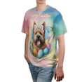 thumbnail image 4 of Happy Easter Cairn Terrier with Bunny Ear Headband and Flowers All Over Print 3D Shirt Unisex Merch Cairns Dog Lover - 13001, 4 of 6