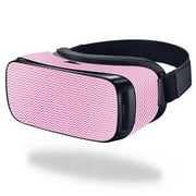 MightySkins SAGEVR-Bubble Gum Chevron Skin for Samsung Gear VR Original Cover Wrap Sticker - Bubble Gum Chevron