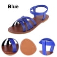 thumbnail image 1 of Zapatos para Sandalias Playa Cómodas Puntera Abierta Correa Elástica en El Tobillo Mujer, 1 of 9