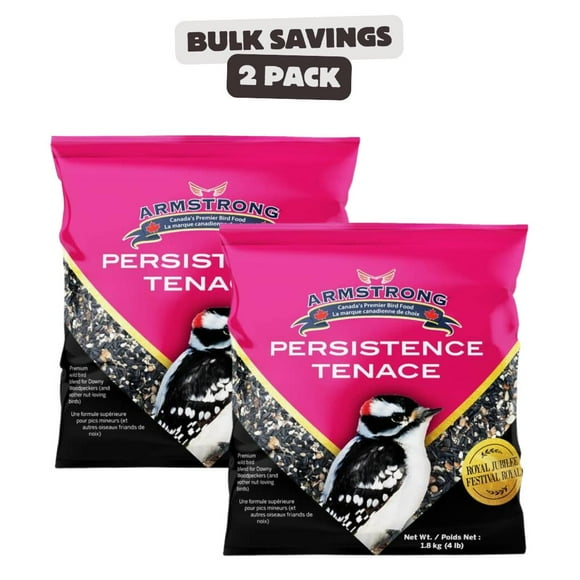 2 x Royal Jubilee Persistence Mixed Bird Seed - 1.8 kg