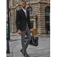 thumbnail image 2 of COOFANDY Mens Casual Blazer Regular Fit Sport Coat Jackets Business Two Buttons Suit Jacket, 2 of 6