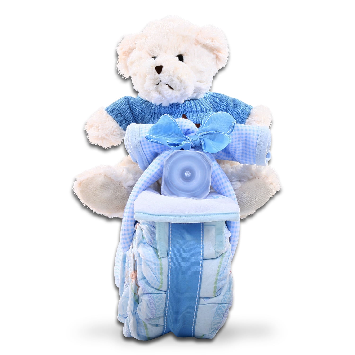 Alder Creek Gift Baskets Diaper Cake, 22 pc Male