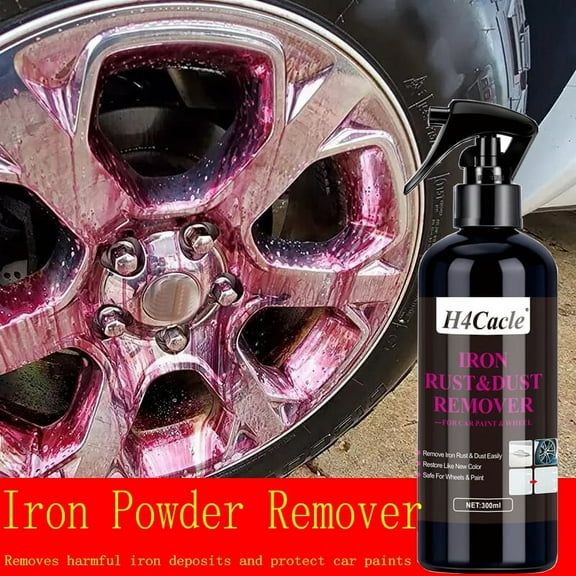 H4Cacle Car Iron Remover Protect Paint Wheels and Brake Rim Metal Dust & Iron Powder Remover