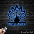 thumbnail image 4 of Handmadetneonsign Peacock Metal Wall Art Light, Wild Life Metal Sign Wall Decor, Peacock Metal Decor 49836, 4 of 5
