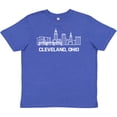 thumbnail image 3 of Inktastic Cleveland Ohio Skyline Youth T-Shirt, 3 of 5