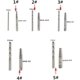 thumbnail image 4 of Juego de extractores de tornillos dañados de 11 piezas, quite el tornillo de cabeza rota y el juego de brocas extractoras de pernos, extractor de pernos de llave de troquel ajustable, 4 of 5