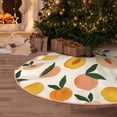 thumbnail image 5 of Sikiie Peach1 Nativity Christmas Tree Skirt, Jesus Christian Winter Holiday Tree Mat Decoration(30-48IN)48", 5 of 6