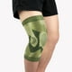 thumbnail image 4 of Rodilleras de punto con diseño de camuflaje a prueba de frío, muy elásticas, antideslizantes, para deportes de otoño e invierno, color verde, 4 of 6