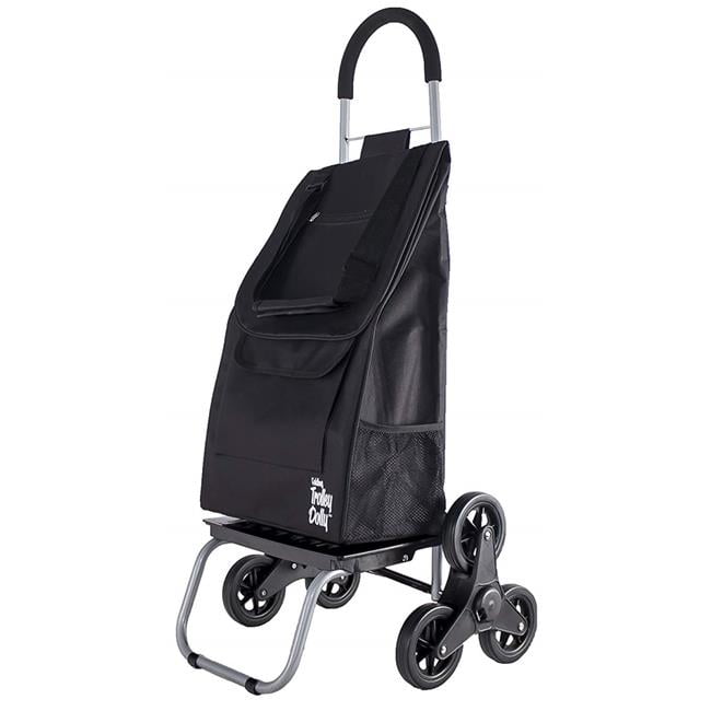 Folding Trolley Dolly 01571 BLK Black Folding Stair Climber Trolley Dolly Walmart Canada