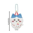 thumbnail image 2 of Gaiwos Amusement Park Series Chiikawa Plush Keychain 4.7 inches, Adorable Hachiware Plush Keychain for Backpack, Keychain Accessories Charm Pendant Gift for Fans and Kids, 2 of 6