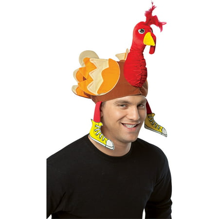Adult Turkey Bird Hat Thanksgiving Costume, Style GC2203