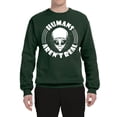 thumbnail image 2 of Wild Bobby Humans Aren't Real Unisex Crewneck Sweatshirt, 2 of 6
