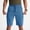 Blue, variant on MASKERT Men's Hiking Shorts Lightweight Quick Dry Athletic Casual Shorts for Golf Outdoor Active Zipper Pockets