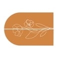 thumbnail image 1 of Decoración de calcomanía de arco de pared arte de fondo simple dormitorio de fiesta de arte de pared decoración de interior de la puerta Naranja, 1 of 8