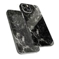 thumbnail image 6 of DesignSkinz Black Scratched Marble Full-Body Skin Decal Wrap Cover for iPhone SE, 6 of 9