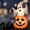 Ghost Pumpkin with Cat, variant on Joyfy 5 FT Halloween Inflatables Light up Pumpkin Ghosts Halloween Inflatables Outdoor Decorations,Blow up Halloween Yard Decorations