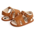 thumbnail image 4 of infant baby boys girls Summer Beach Sandals Non Slip Soft Rubber Sole Toddler Outdoor Closed-Toe First Walker Shoes, 4 of 7
