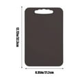 thumbnail image 3 of Gnmfd Plastic Cutting Board Lightweight Non Slip Chopping Mat, Multifunction Kitchen Board with Handle for Meat Vegetable Food Prep Use, 3 of 6