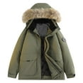 thumbnail image 2 of Puntoco Chaqueta Informal Holgada De Manga Larga Con Capucha Y Cremallera Para Hombre, 2 of 5