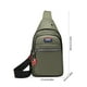 thumbnail image 3 of Bolsa Impermeable de Nylon Del Pecho de los Hombres - Paquete Frontal Elegante - Bolsa Multicapa de Gran Capacidad Bolsa de Cuerpo Cruzado Pequeña, 3 of 8