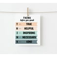 thumbnail image 3 of Think Before You Speak Wall Art - Kids Motivational Art Poster - Education Quote Decor for Home School Office Classroom - Gift for Teacher - 8"x10" Unframed, 3 of 6