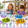 thumbnail image 4 of JOY SPOT! 8-Pack Sensory Slime Kit for Kids 3+, 3.53oz/Jar, Crystal Clear Slime with Arctic, Dinosaur, Space & Medieval Figures, Party Favors for Boys & Girls, 4 of 7