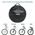 thumbnail image 7 of 29 inch Bicycle Wheelset Bag Wheel Carry Bag Oxford Bike Travel Tire Bag Wheel Cover for Mountain Road Bike, 7 of 7