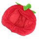 thumbnail image 4 of 1pc Adorable forma de tomate sombrero fruta sombreros divertidos accesorios de cosplay, 4 of 5