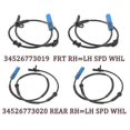 thumbnail image 3 of unique 4 Pcs Capteur de Vitesse de Roue avant Arrière Gauche Droit ABS pour R55 R56 2007-2015 34526773019 34526773020, 3 of 5
