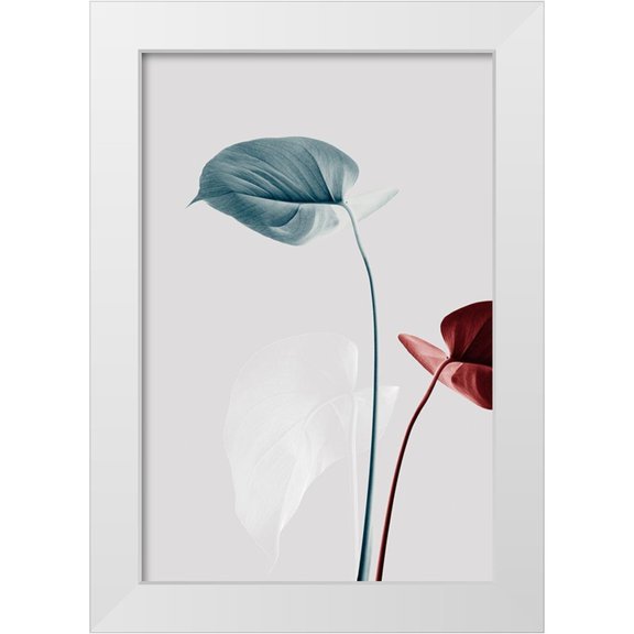 Artographie Studio 11x14 White Modern Wood Framed Museum Art Print Titled - Monstera Creative 23