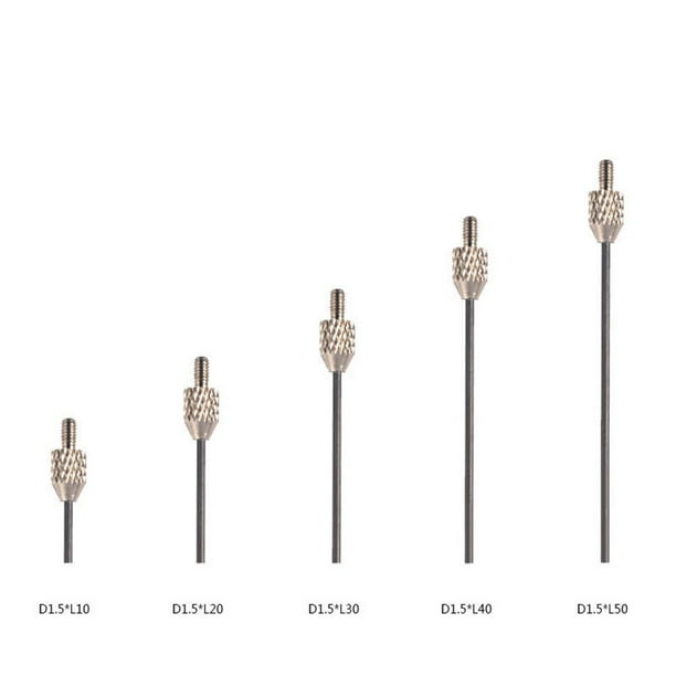 Carbon Fibre Needle Point Contact Point 1.5mm Dia for Depth Gauge Dial Indicator