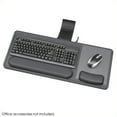 thumbnail image 2 of Safco Ergo-Comfort 2196 - Keyboard arm mount tray - black, 2 of 2