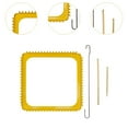 thumbnail image 6 of GUOOL Weaving Loom Kits DIY Weaving Accessories Multipurpose Lightweight Handcrafted Knitting Looms for Beginners Scarves Headbands, 6 of 9