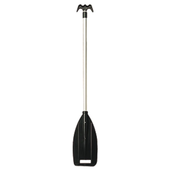 44" Silver Sea-Dog Telescopic Paddle with Double Boat Hook