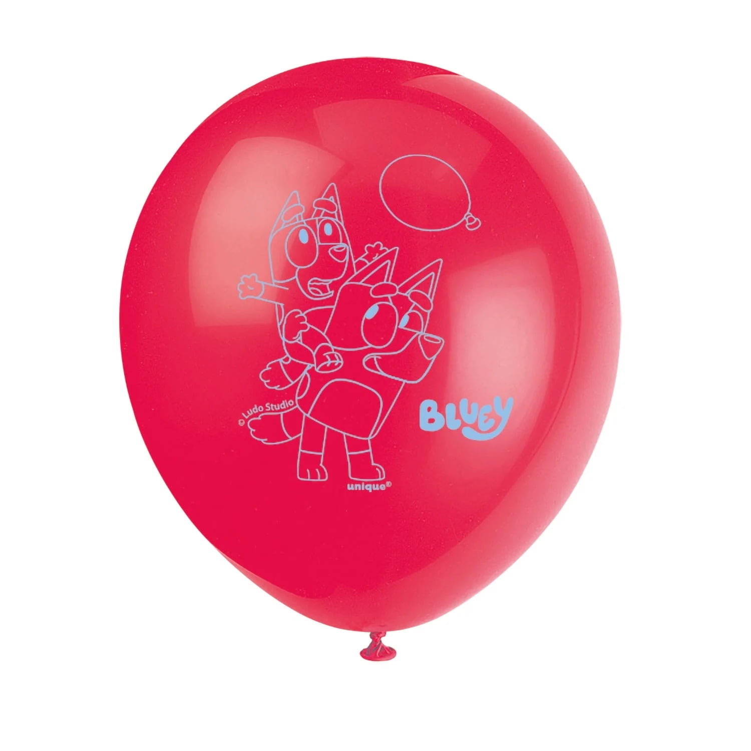 Bluey 8 Ct Latex 12" Balloons Birthday Party