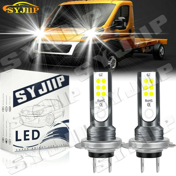 For Ram ProMaster 3500 2014-2017 H7 6000K LED Headlights High/Low Beam Bulbs Kit