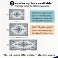 thumbnail image 3 of Kitchen Rugs Sets of 3 Non Slip Washable Kitchen Mats for Floor, Waterproof Kitchen Runner Rug, Floor Mat Carpet for Entryway, Laundry, Sink, Hallway, Bathroom, 3 of 12