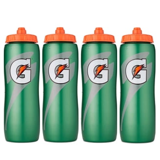 Gatorade, Set of 6 G Sports Bottles, 32 fl oz, Squeezable Plastic