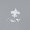 thumbnail image 4 of Men's Antigua Gray New Orleans Saints Intent Quarter-Zip Jacket, 4 of 4