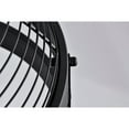 thumbnail image 3 of Ivana 17 in. 3-Light Indoor Matte Black Finish Chandelier with Light Kit, 3 of 5