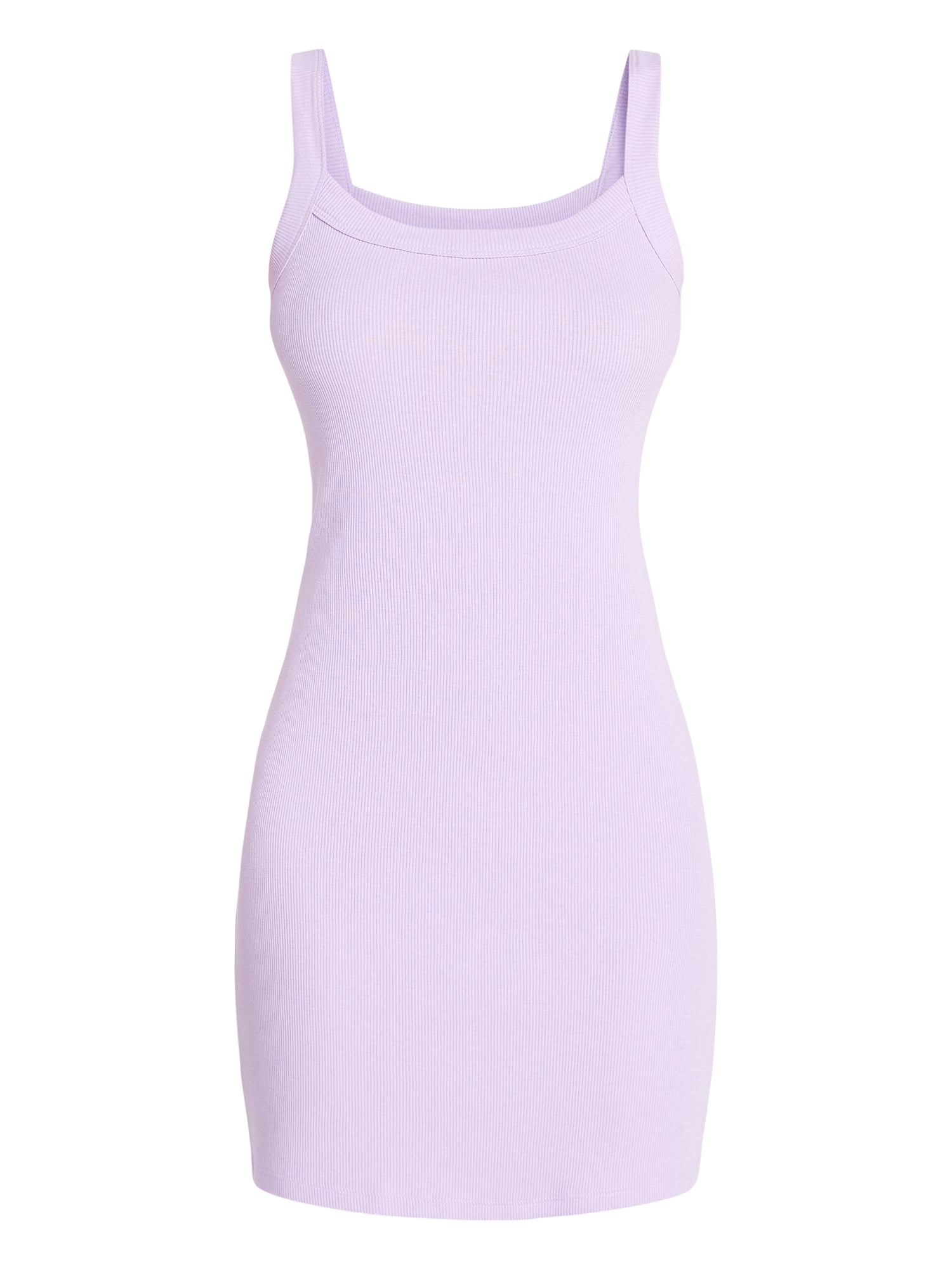No Boundaries Sleep Ribbed Slip Dress, Women’s XXS-3X