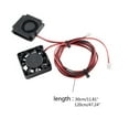 thumbnail image 5 of 4010 Blower Fans for Ender 3/ 3X/ Ender 3 Pro 3D Printer for DC 24V Extruder Hot End Fan Radiator + Turbo Cooling Fan Se, 5 of 9