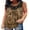 667-Leopard, variant on Plus Size Tank Tops For Women Lace Stitching Tunics Leopard Crewneck Summer Shirts XL 14W 16W
