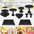 thumbnail image 6 of Set of Cake Stands  Cupcake Stand Set Multiple Styles Candy Fruit Display Tower Dessert Plate Cake Serving Tray for Birthday Party Wedding Anniversary Shower Engagement, 6 of 14