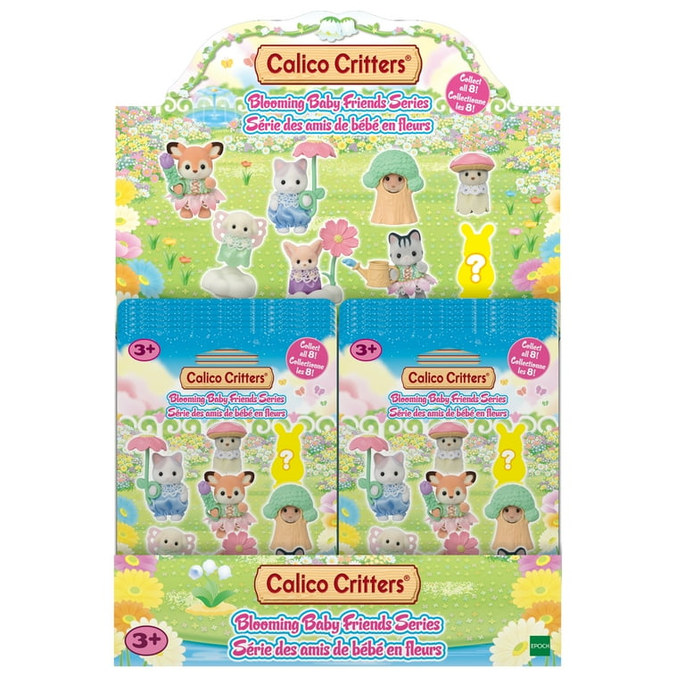 Calico Critters Blooming Baby Friends Series Blind Bags, Surprise