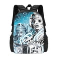 thumbnail image 5 of Doctor Who Backpack, Casual Laptop Backpack for College School, Back To School Gift for Men & Women, Unisex Computer Bag, Fits 15 Inch Notebook, 5 of 9