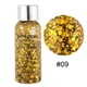 thumbnail image 1 of Mermaid Sequins Body Glitter Gel For Face, Skin, Hair, Eyeshadow, Nail, Long Lasting Holographic Chunky Face Glitter Party Makeup For Festival Rave30ml, 1 of 6