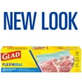 thumbnail image 2 of Glad FLEXN SEAL Zipper Freezer Storage Gallon Bags, 28 Count, 2 of 16